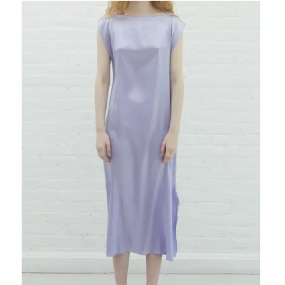 Baserange Silk Purple Dress